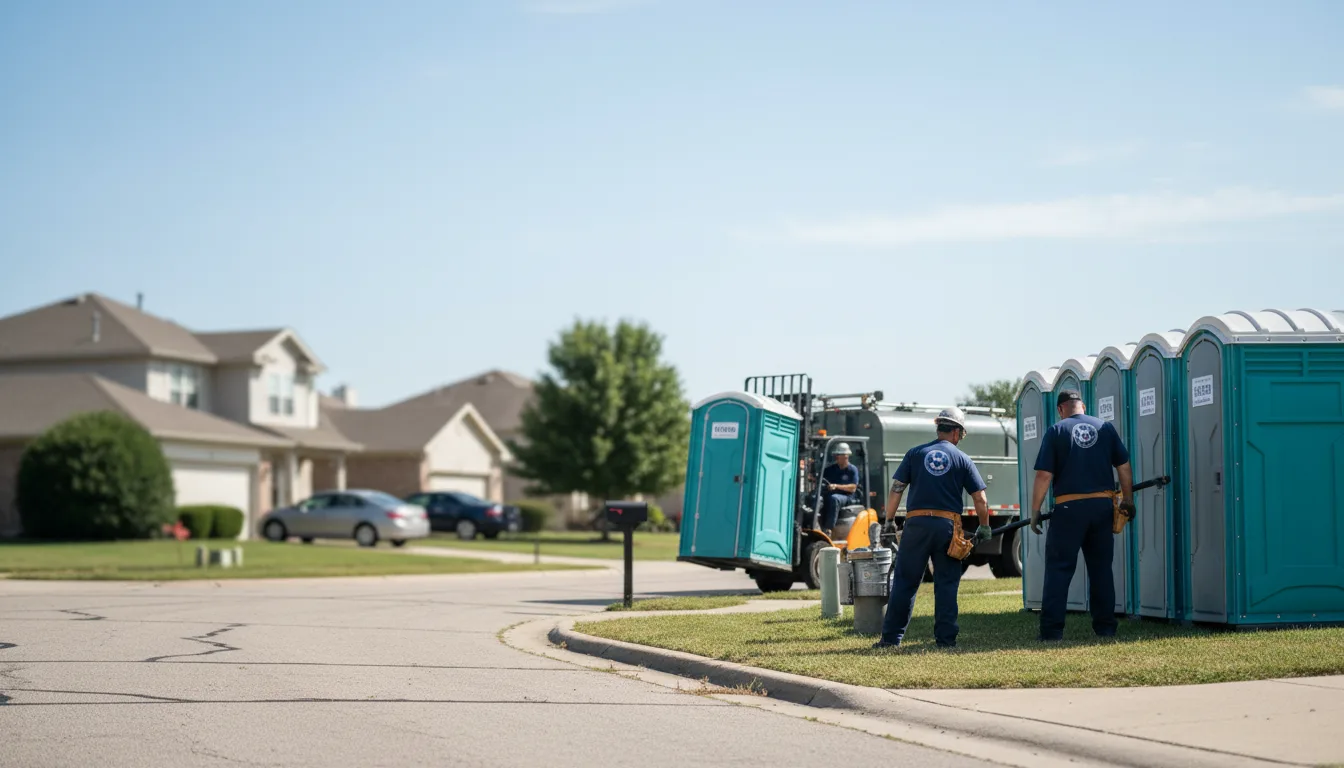 Porta Potty Rental in Winston Salem, NC near me